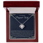 Beautiful Pregnant Wife - Love Knot Necklace