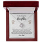 Catch A Dream Beautiful Daughter - Love Knot Necklace