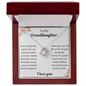 I Love You Granddaughter - Love Knot Necklace