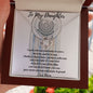 Daughter Dream Catcher - Love Knot Necklace
