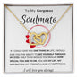 My Gorgeous Soulmate One Thing - Interlocking Hearts Necklace❤