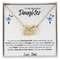 Beautiful Daughter - Interlocking Heart Necklace