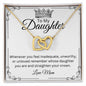 Daughter's Crown - Interlocking Hearts Necklace