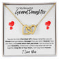 Never-Ending Love Granddaughter - Interlocking Hearts
