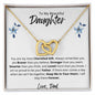 Beautiful Daughter - Interlocking 2Hearts
