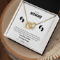 My Mommy 2 Hearts Connected - Interlocking Hearts Necklace💕