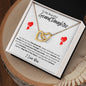 Never-Ending Love Granddaughter - Interlocking Hearts