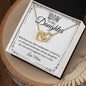 Daughter's Crown - Interlocking Hearts Necklace