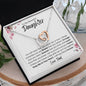 Beautiful Daughter - Interlocking Hearts Necklace