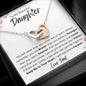 Beautiful Daughter - Interlocking Hearts Necklace