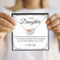 Daughter Straighten Your Crown - Interlocking Hearts Necklace