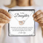 Daughter Straighten Your Crown - Interlocking Hearts Necklace