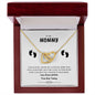 My Mommy 2 Hearts Connected - Interlocking Hearts Necklace💕