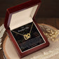 Beautiful Wife - Interlocking Hearts Necklace ❤️