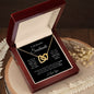 My Beautiful Soulmate - Interlocking Hearts Necklace