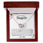 Beautiful Daughter - Interlocking Hearts Necklace