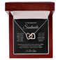 My Beautiful Soulmate - Interlocking Hearts Necklace