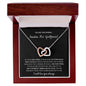 My Stunning Smokin' Hot🔥Girlfriend - Interlocking Heart Necklace