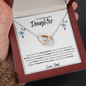 Beautiful Daughter - Interlocking Heart Necklace