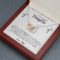Beautiful Daughter - Interlocking Heart Necklace
