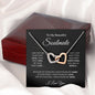 My Beautiful Soulmate - Interlocking Hearts Necklace