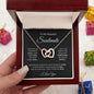My Beautiful Soulmate - Interlocking Hearts Necklace