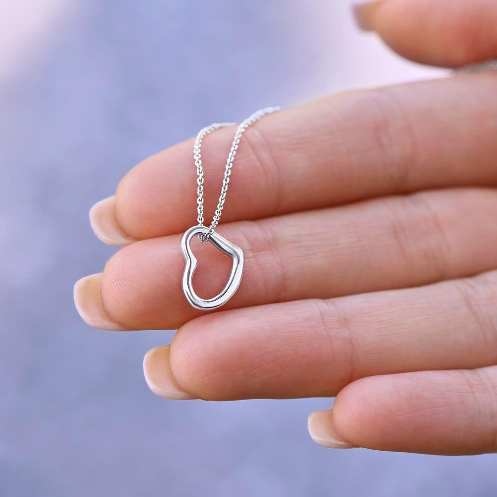 Here For You Heart Necklace❣