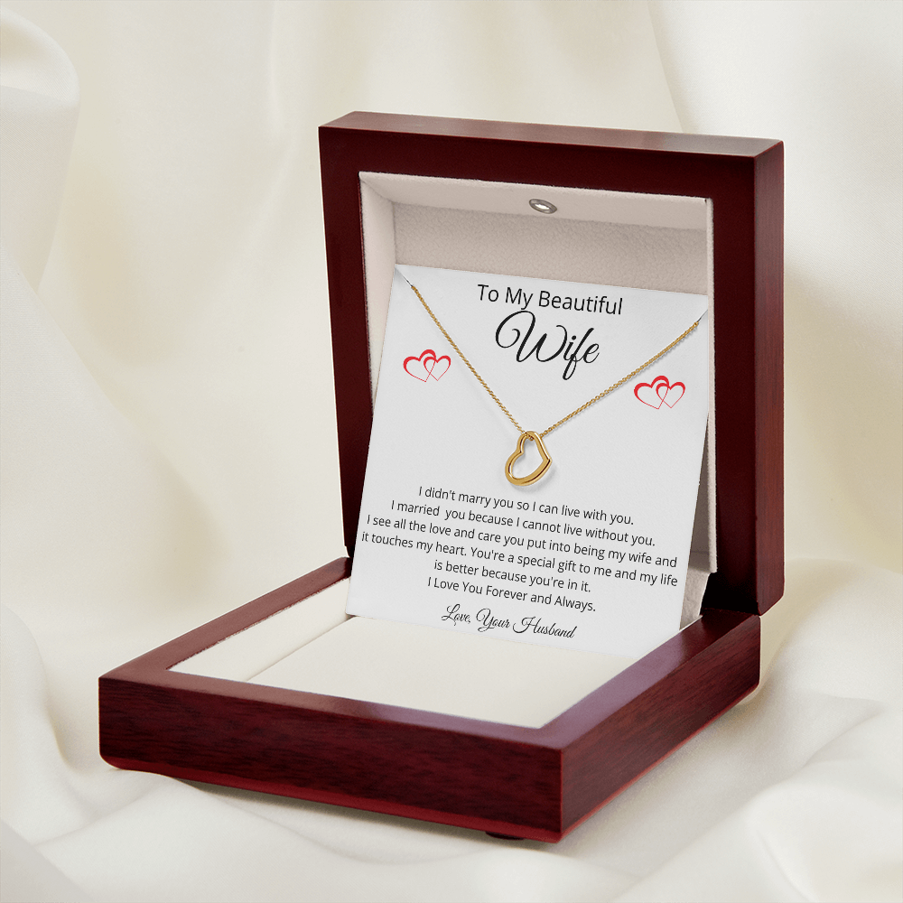 Delicate Heart  - For My Beautiful Wife