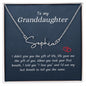 My Granddaughter The Gift of You - Signature Name Necklace 🥰