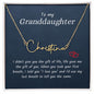 My Granddaughter The Gift of You - Signature Name Necklace 🥰