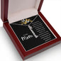 My Mom Always Grateful - Personalized Vertical Name Necklace🦋