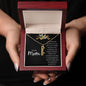 My Mom Always Grateful - Personalized Vertical Name Necklace🦋