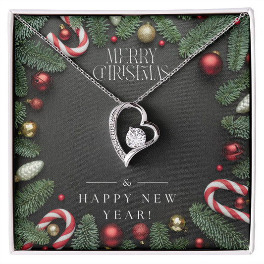 Merry Christmas & Happy New Year - Forever Love Necklace 😍
