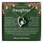 Beautiful Daughter Christmas - Forever Love Necklace 🥰