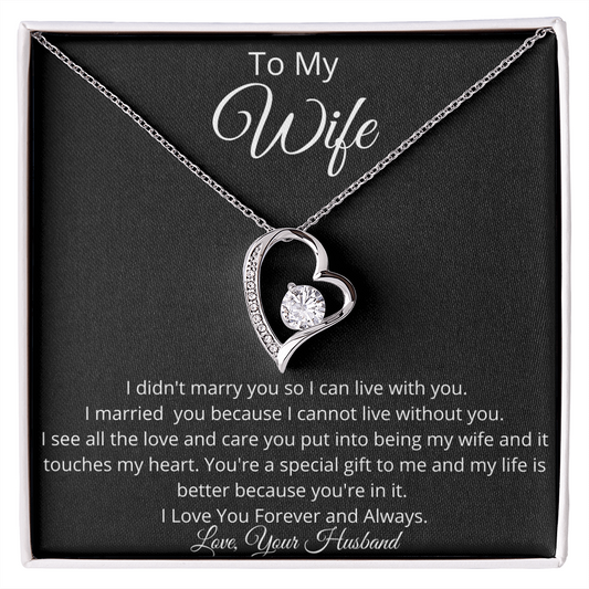 Wife - Forever Love Necklace