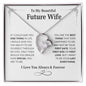 Beautiful Future Wife - Forever Love Necklace 💕