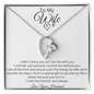 I Cannot Live Without You - Forever Love Necklace