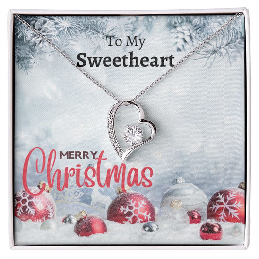 My Sweetheart Merry Christmas - Forever Love Necklace🥰