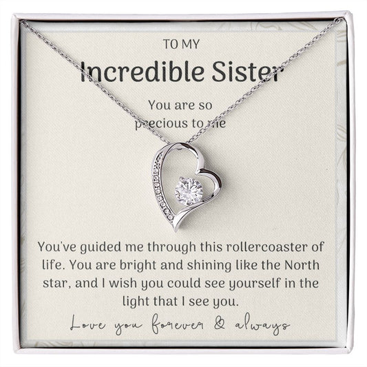 My Incredible Sister - Forever Love Necklace 💞