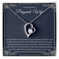 Beautiful Pregnant Wife - Forever Love Necklace❤️