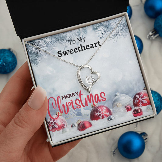 My Sweetheart Merry Christmas - Forever Love Necklace🥰