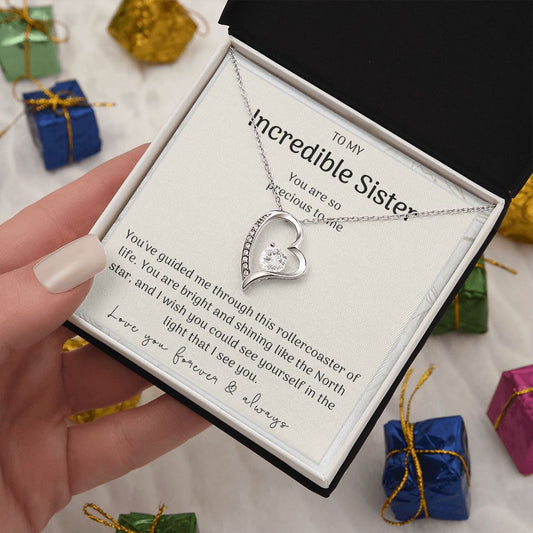 My Incredible Sister - Forever Love Necklace 💞