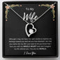 My Wife My Whole Heart - Forever Love Necklace