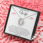 My Wife "I Cannot Live Without You" - Forever Love Necklace
