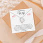My Wife "I Cannot Live Without You" - Forever Love Necklace