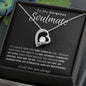 My Gorgeous Soulmate, My  Best Friend - Forever Love Necklace