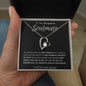 My Gorgeous Soulmate, My  Best Friend - Forever Love Necklace