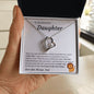 To My Beautiful Daughter - Forever Love Necklace 💕🎁
