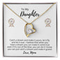 Catch A Dream Daughter - Forever Love Necklace