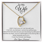 I Cannot Live Without You - Forever Love Necklace